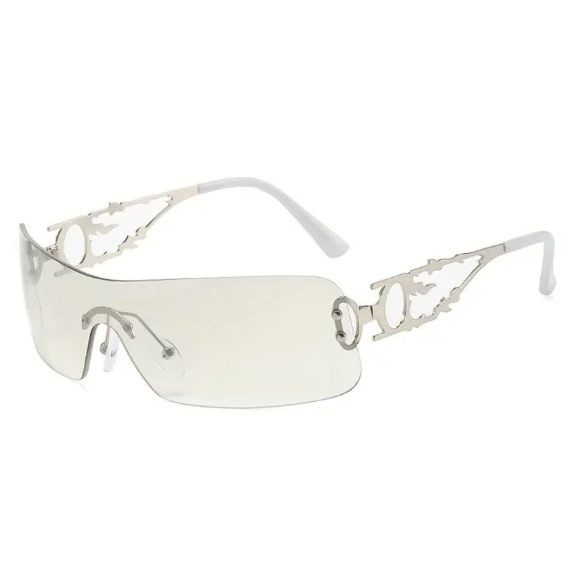 Y2k rimless eyewear